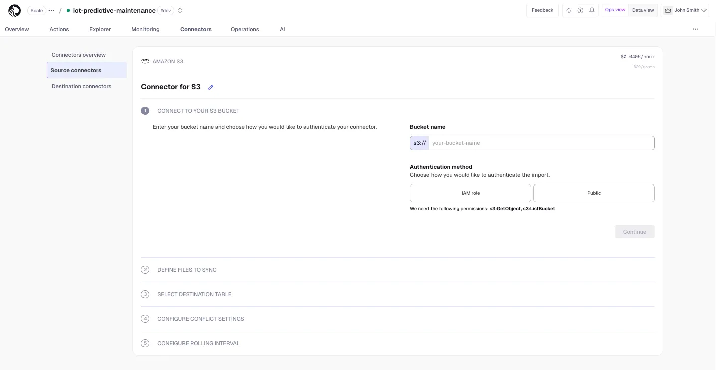Connecting Tiger Cloud to an S3 bucket